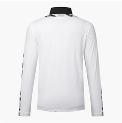 DESCENTE GOLF MEN'S PATTERN POINT LONG SLEEVE T-SHIRT