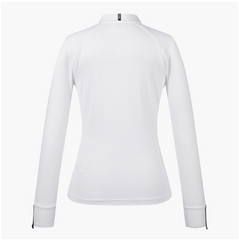 DESCENTE GOLF WOMEN'S POINT COLLAR LONG SLEEVE T-SHIRT