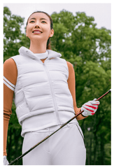 HONMA Women Winter Golf Performance Down Vest