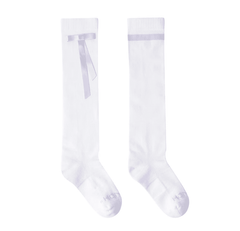 HONMA Women Ribbon Cotton Golf Knee Socks