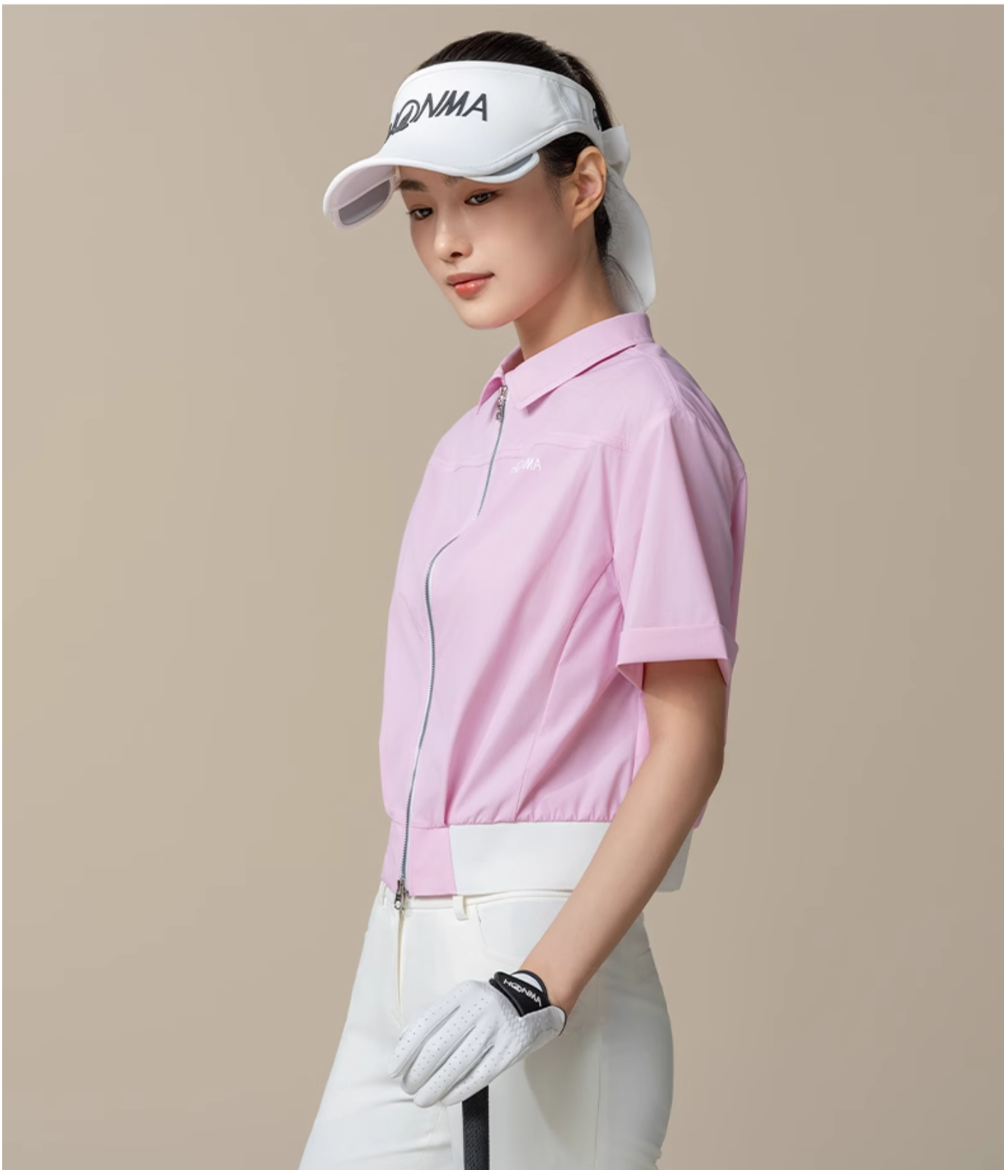 HONMA Women Water Repellent Short Sleeve Jacket