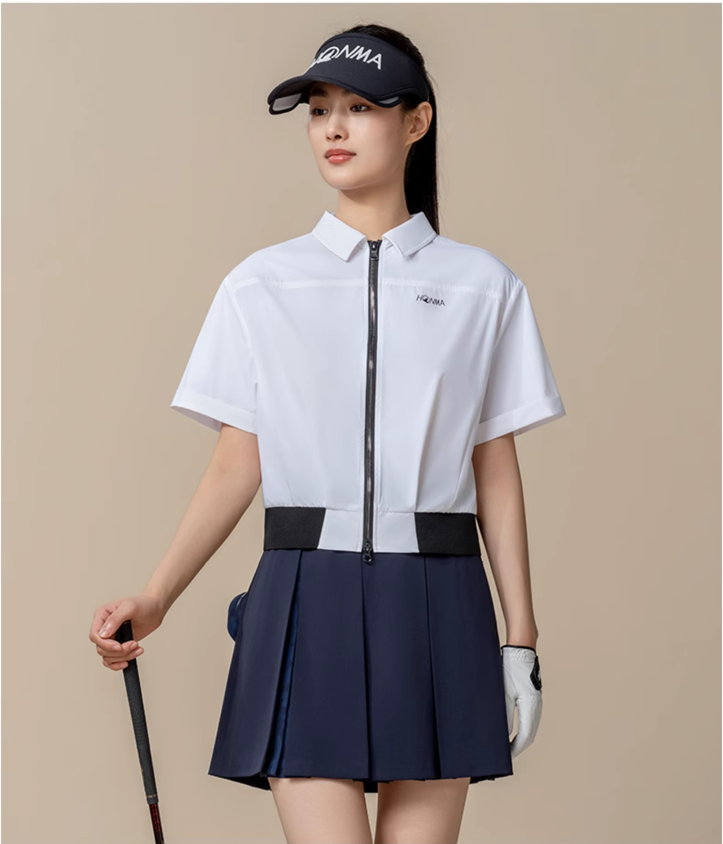 HONMA Women Water Repellent Short Sleeve Jacket