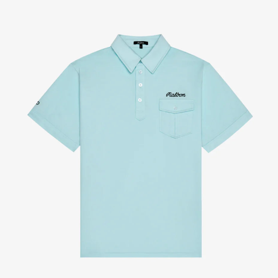 Malbon Golf Men Jesper Parnevik Pocket Polo