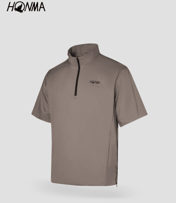 HONMA New Textured Fabric Warm & Cozy Men's Zip-up Jacket