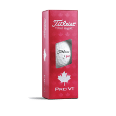 Titleist 2025 Pro V1 Canada Day Golf Balls