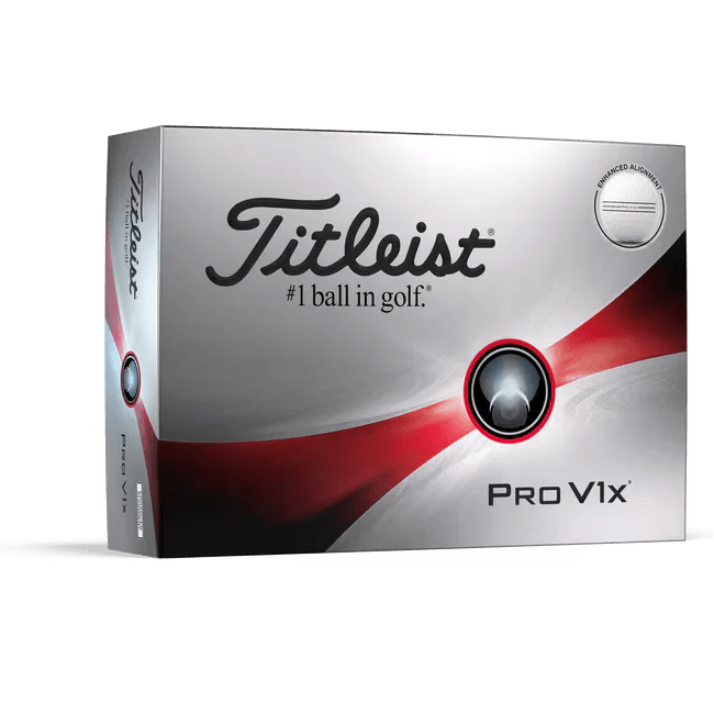 TITLEIST PRO V1X ENHANCED ALIGNMENT GOLF BALL