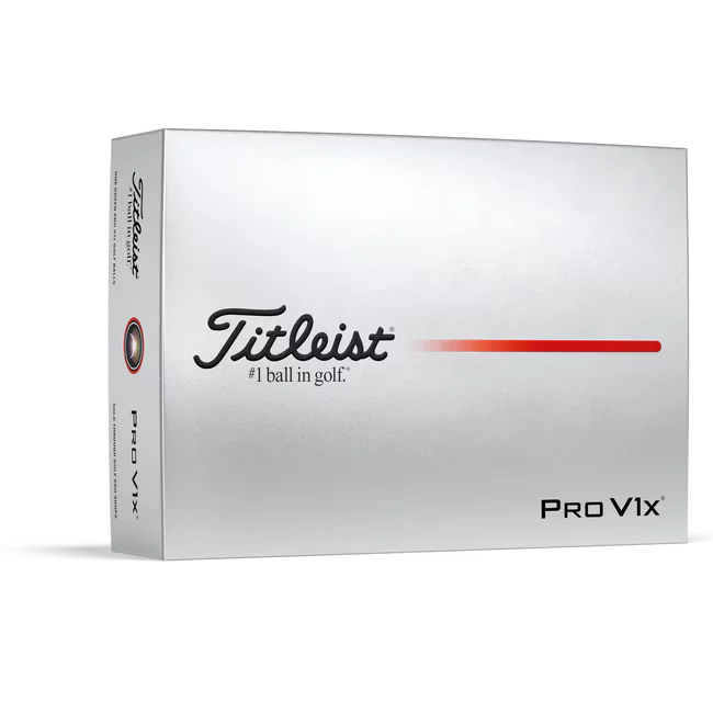 Titleist 2025 Pro V1x Yellow Golf Balls