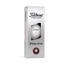 Titleist 2025 Pro V1x Yellow Golf Balls