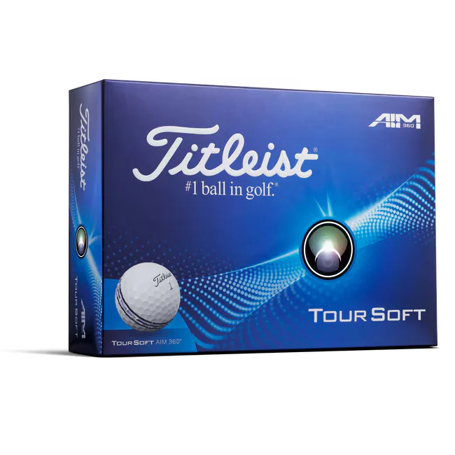 Titleist 2025 Tour Soft AIM 360° Dozen Golf Balls