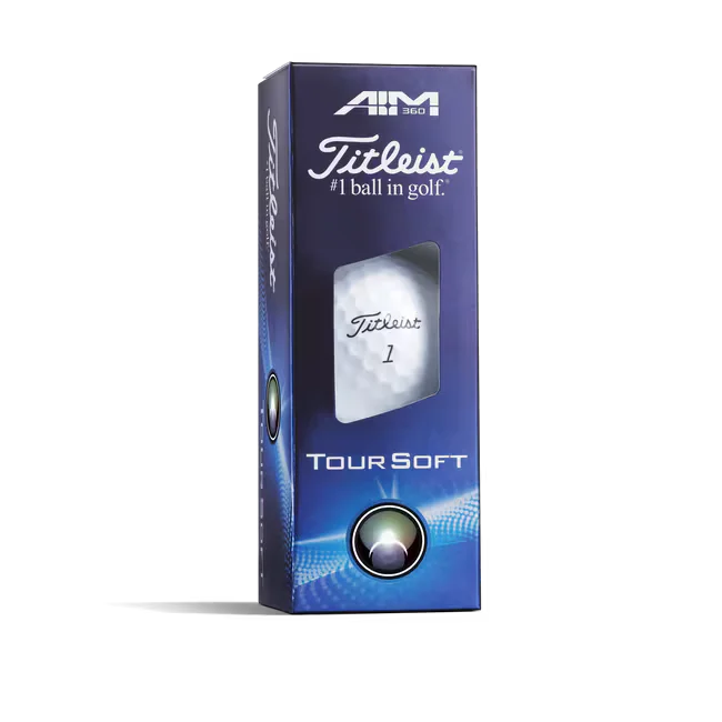 Titleist 2025 Tour Soft AIM 360° Dozen Golf Balls