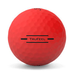 TITLEIST 2024 TRUFEEL GOLF BALLS DOZEN PACK (MATTE RED)