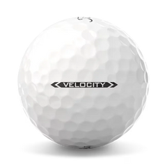 TITLEIST 2024 VELOCITY DOZEN GOLF BALLS WHITE