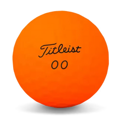 TITLEIST 2024 VELOCITY DOZEN GOLF BALLS DOUBLE DIGITS MATTE ORANGE