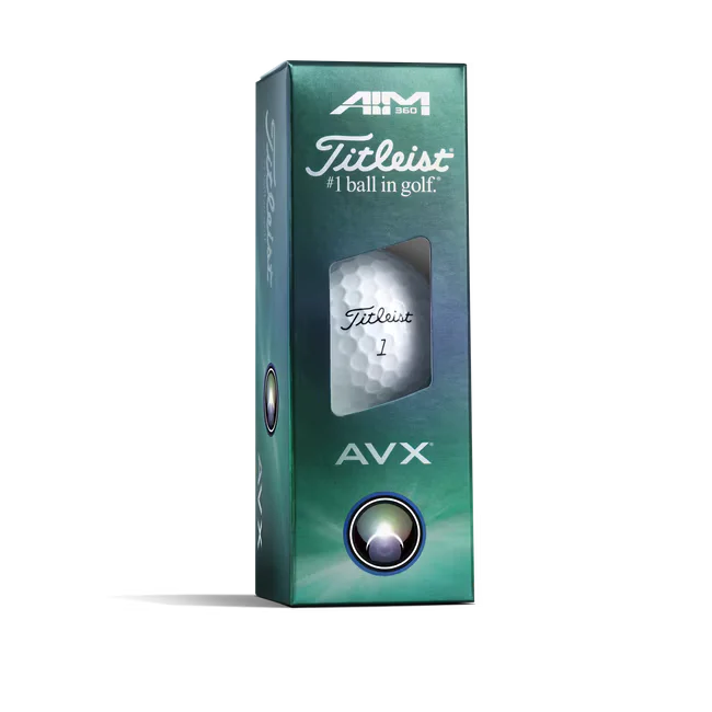 Titleist 2025 Avx AIM 360° Golf Balls Dozen Pack