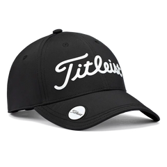 TITLEIST WOMEN'S PLAYERS PERFORMACNE BALL MARKER HAT Black White