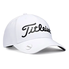 TITLEIST WOMEN'S PLAYERS PERFORMACNE BALL MARKER HAT White Black