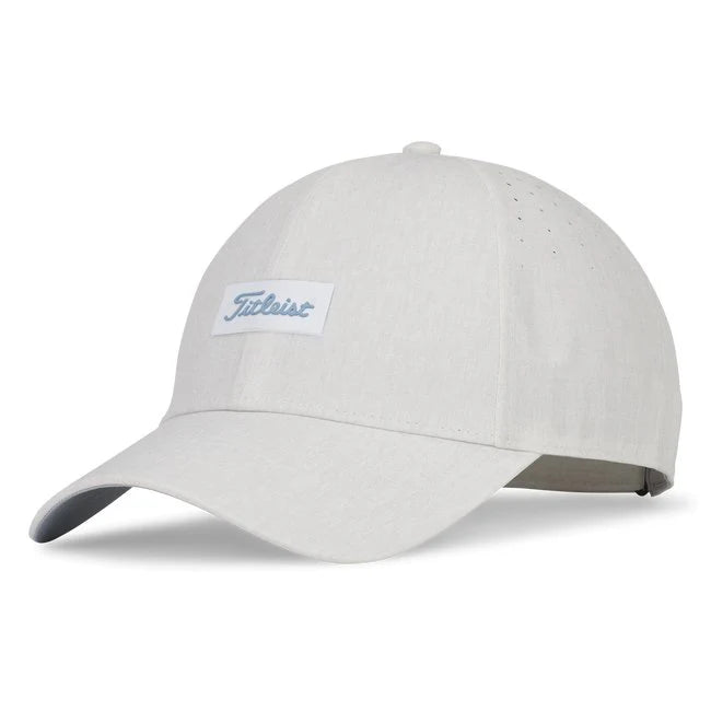 TITLEIST WOMEN'S CHARLESTON BREEZER CAP Heather White