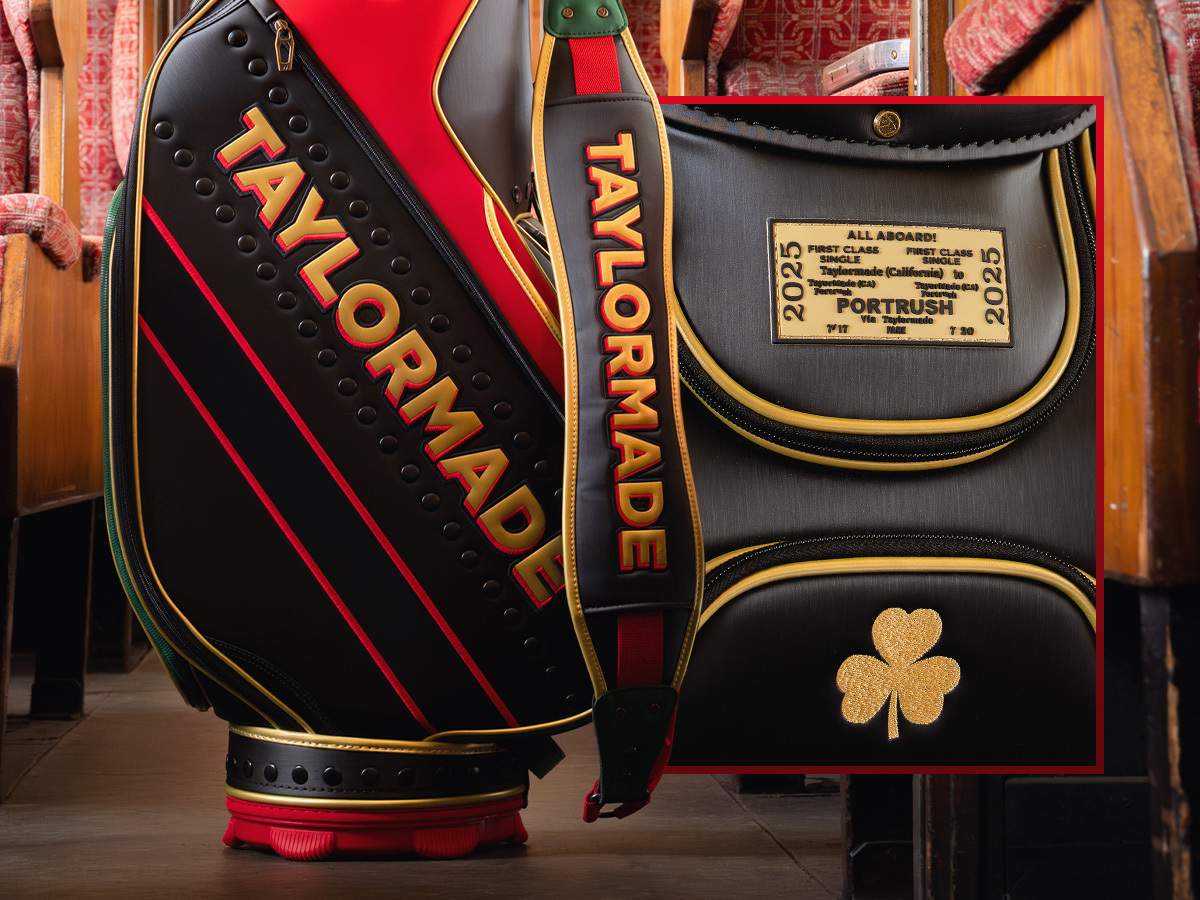 TaylorMade 2025 British Open Collection Steam Line Staff Bag