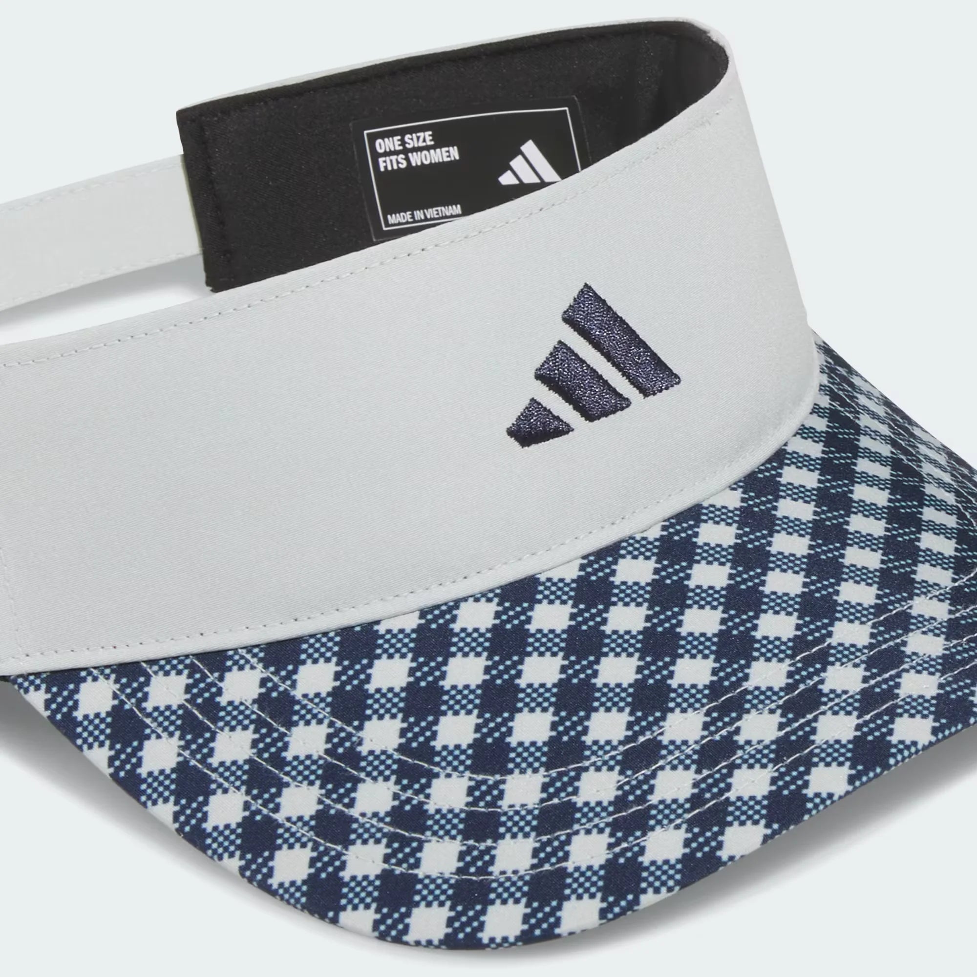 ADIDAS 25 Women Tour Gingham Visor