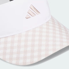 ADIDAS 25 Women Tour Gingham Visor