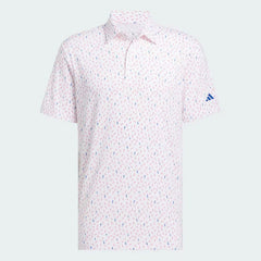 Adidas Men Ultimate365 Allover Print Polo Shirt