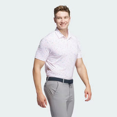 Adidas Men Ultimate365 Allover Print Polo Shirt