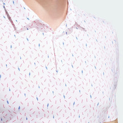 Adidas Men Ultimate365 Allover Print Polo Shirt