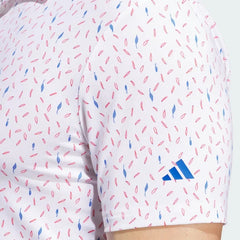 Adidas Men Ultimate365 Allover Print Polo Shirt