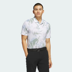 Adidas Men Ultimate365 Printed Mesh Polo Shirt