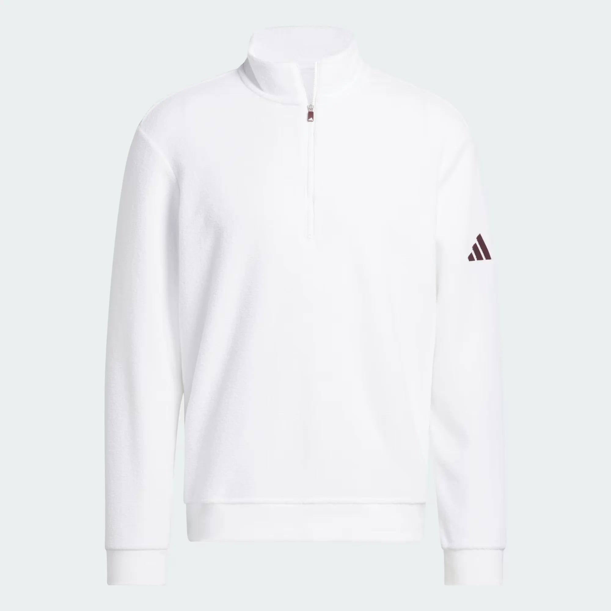 Adidas Men Ultimate365 Terry Cloth Quarter-Zip Pullover