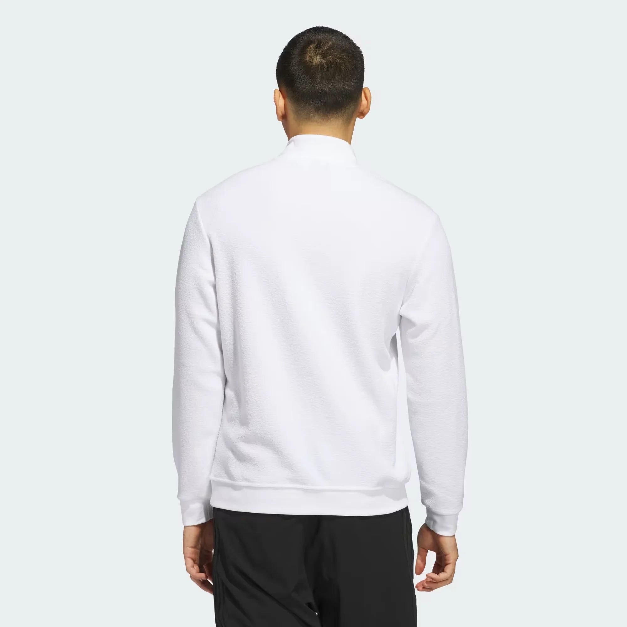 Adidas Men Ultimate365 Terry Cloth Quarter-Zip Pullover