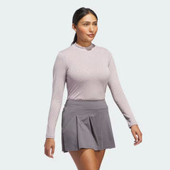 ADIDAS WOMEN ULTIMATE365 TOUR HEAT.RDY MOCK NECK POLO SHIRT