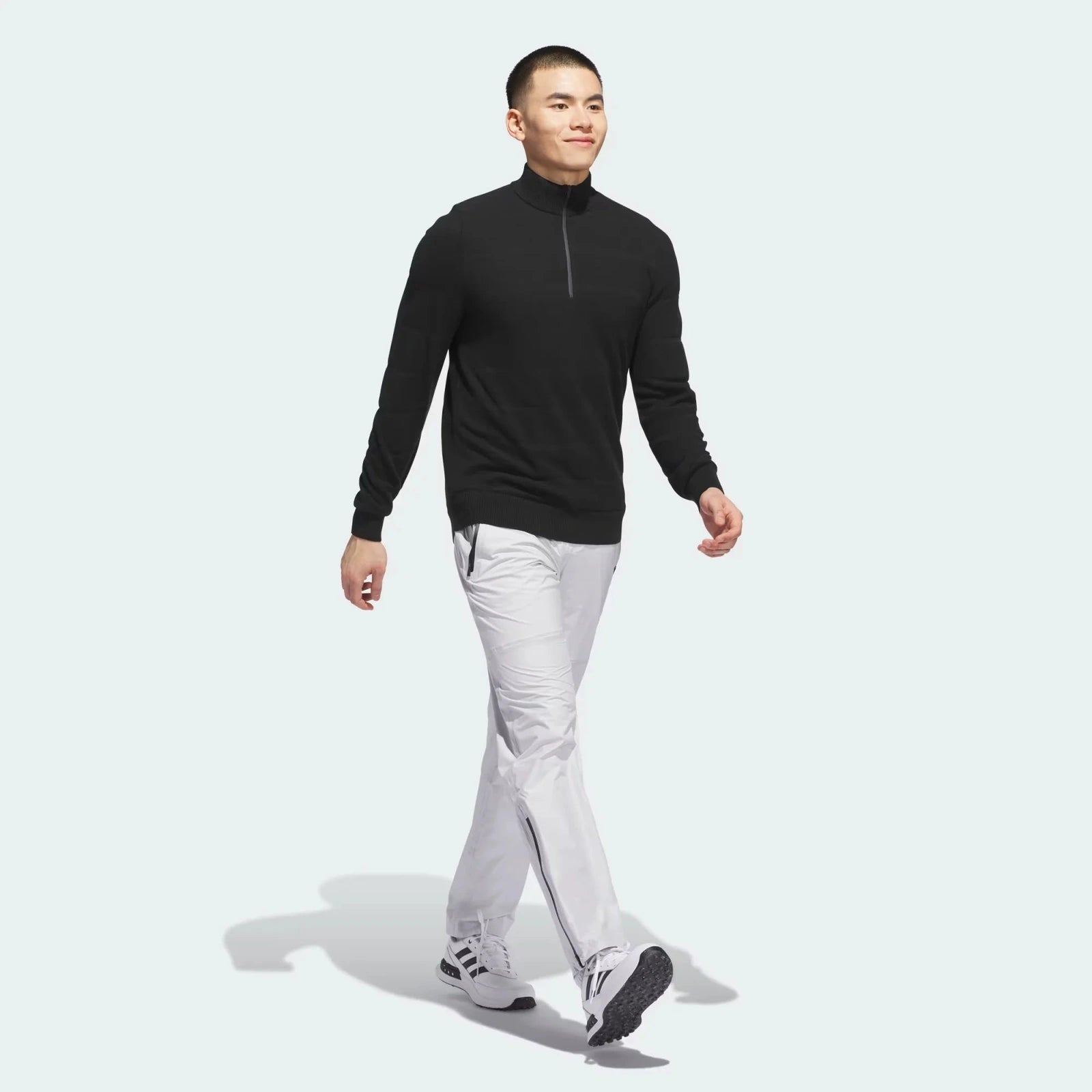 Adidas Ultimate365 Tour Wind Knit Quarter-Zip