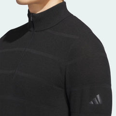 Adidas Ultimate365 Tour Wind Knit Quarter-Zip