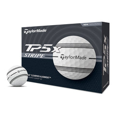 TaylorMade 2024 TP5x Stripe Dozen Golf Ball