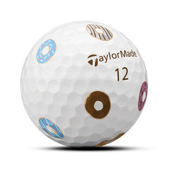 TAYLORMADE TP5X PIX 3.0 DONUT GOLF BALLS DOZEN PACK