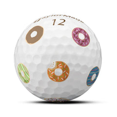 TAYLORMADE TP5X PIX 3.0 DONUT GOLF BALLS DOZEN PACK