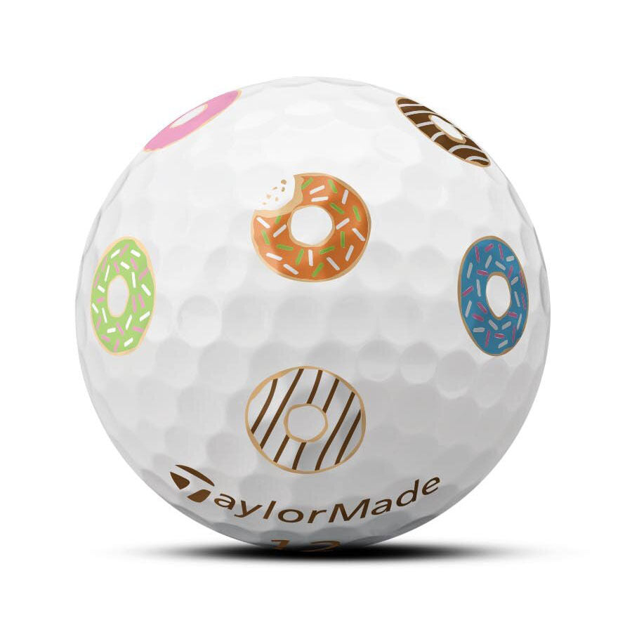 TAYLORMADE TP5X PIX 3.0 DONUT GOLF BALLS DOZEN PACK