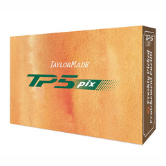 TAYLORMADE TP5 PIX 3.0 SEASON OPENER PEACH GOLF BALLS DOZEN PACK