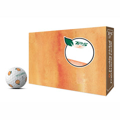 TAYLORMADE TP5 PIX 3.0 SEASON OPENER PEACH GOLF BALLS DOZEN PACK