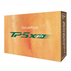 TAYLORMADE TP5X PIX 3.0 SEASONST PEACH GOLF BALLS DOZEN PACK