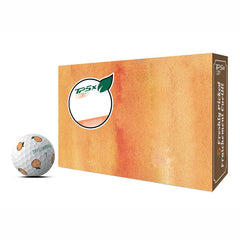 TAYLORMADE TP5X PIX 3.0 SEASONST PEACH GOLF BALLS DOZEN PACK