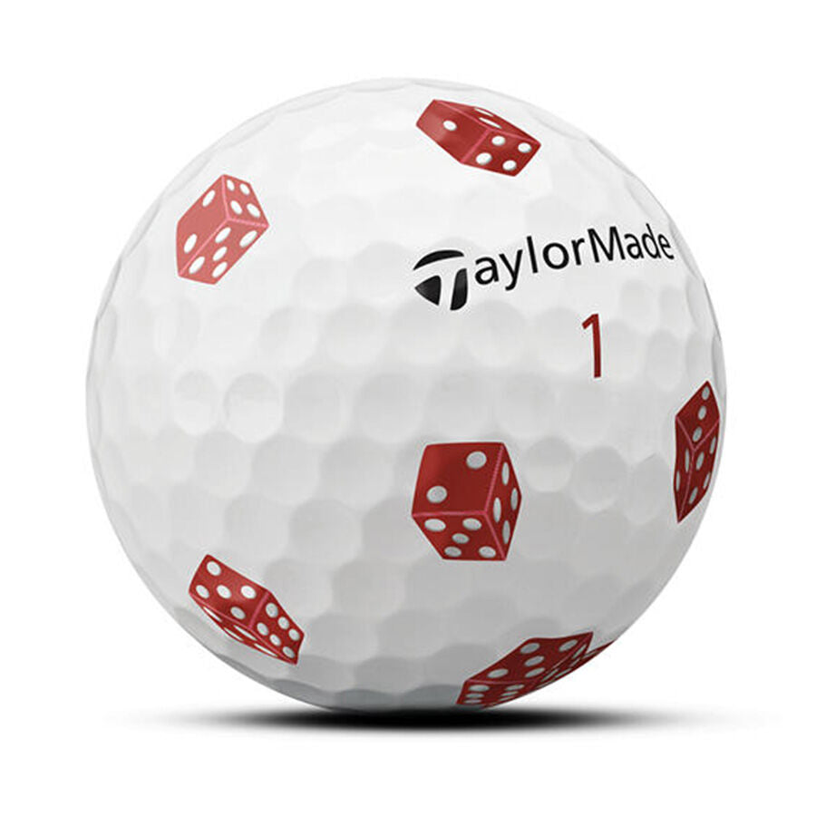 Taylormade 2024 TP5X Pix Dice Golf Balls Dozen Pack