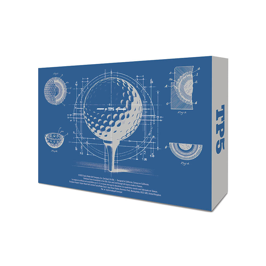Taylormade 2025 TP5 pix Summer Commemorative Golf Balls Dozen Pack
