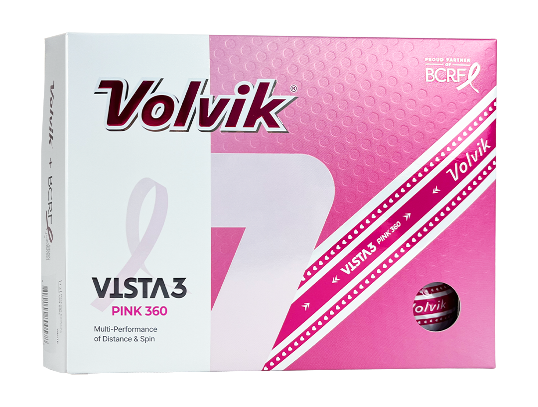 Volvik New Vista3 Pink 360 BCRF