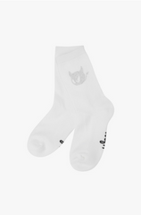 WAAC 23SS WOMEN SIGNATURE CRYSTAL SOCKS WHITE ONE SIZE