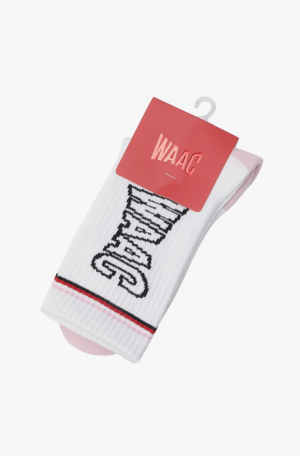WAAC 23SS WOMEN COLOR POINT MID NECK SOCKS