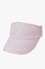 WAAC 23SS WOMEN LOGO POINT SUN VISOR PINK ONE SIZE