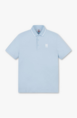 WAAC 23SS MEN ESSENTIAL SHORT SLEEVE POLO BLUE