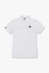 WAAC 23SS WOMEN SHORT SLEEVE MINI WAACKY POLO WHITE